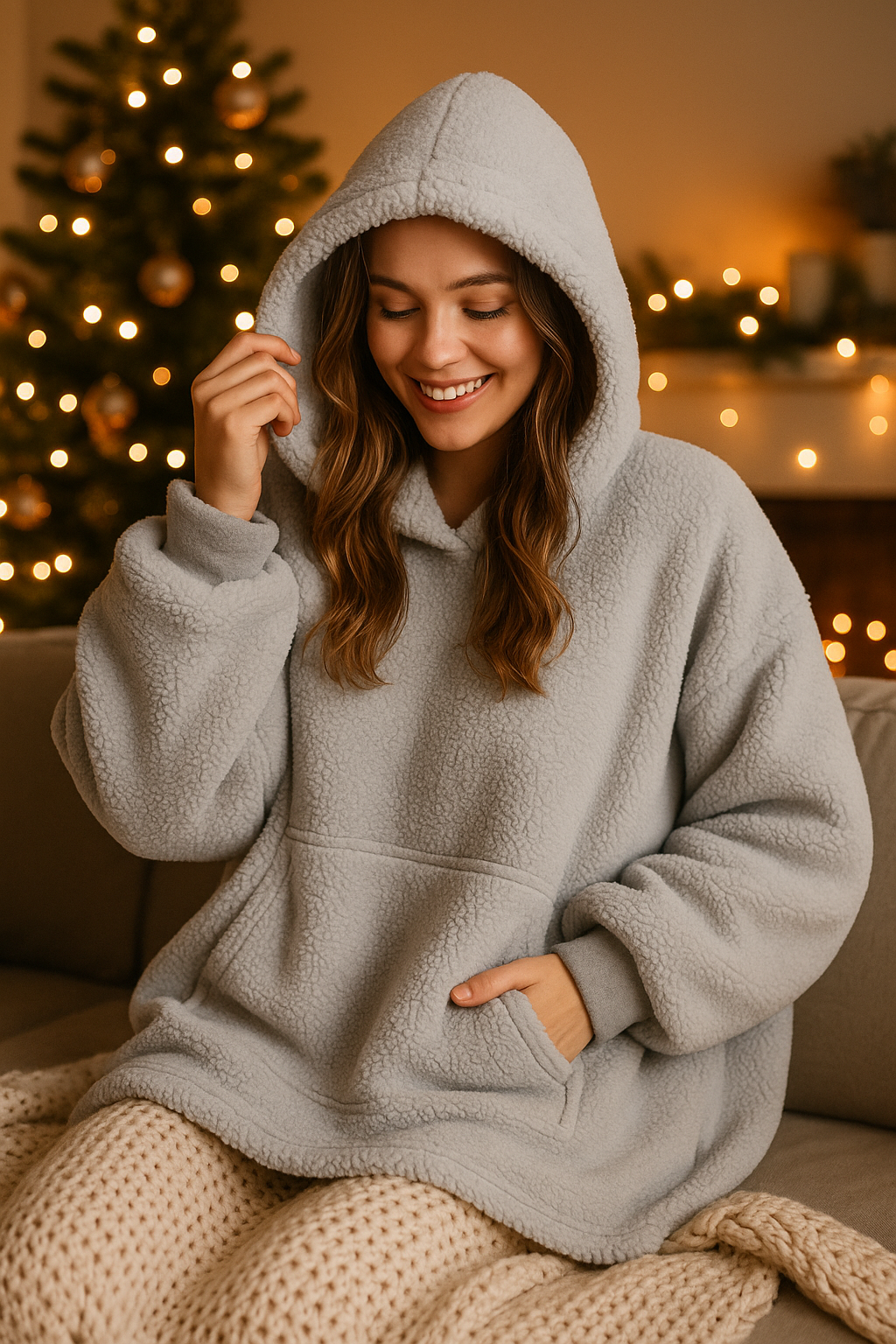 Mellowo™ Wearable Blanket Hoodie