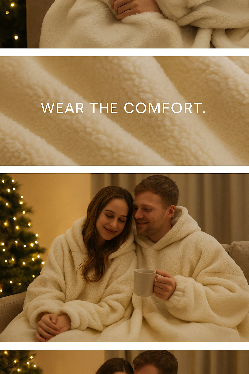 Mellowo™ Wearable Blanket Hoodie